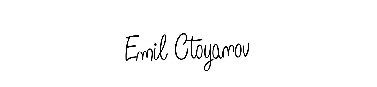 Angelique-Rose-font-FFP is a professional signature style that is perfect for those who want to add a touch of class to their signature. It is also a great choice for those who want to make their signature more unique. Get Emil Ctoyanov name to fancy signature for free. Emil Ctoyanov signature style 5 images and pictures png