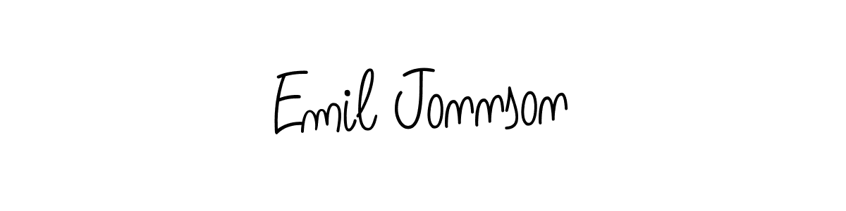 Angelique-Rose-font-FFP is a professional signature style that is perfect for those who want to add a touch of class to their signature. It is also a great choice for those who want to make their signature more unique. Get Emil Jonnson name to fancy signature for free. Emil Jonnson signature style 5 images and pictures png