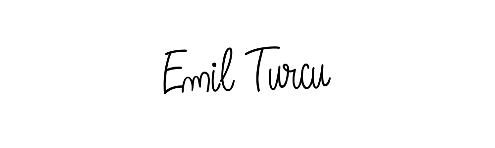 Make a short Emil Turcu signature style. Manage your documents anywhere anytime using Angelique-Rose-font-FFP. Create and add eSignatures, submit forms, share and send files easily. Emil Turcu signature style 5 images and pictures png