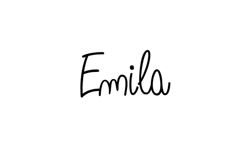 How to Draw Emila signature style? Angelique-Rose-font-FFP is a latest design signature styles for name Emila. Emila signature style 5 images and pictures png