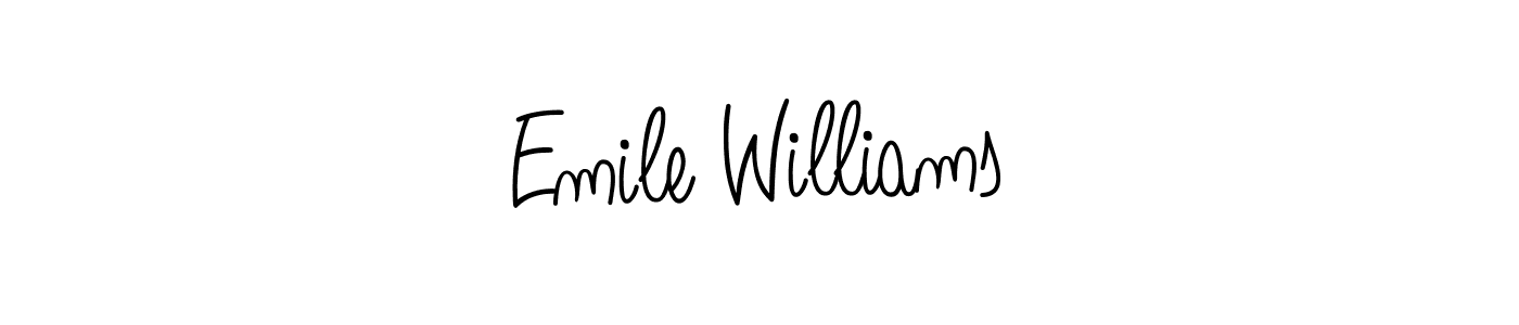 Here are the top 10 professional signature styles for the name Emile Williams. These are the best autograph styles you can use for your name. Emile Williams signature style 5 images and pictures png