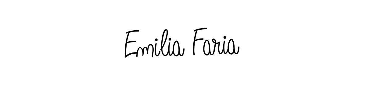 Make a short Emilia Faria signature style. Manage your documents anywhere anytime using Angelique-Rose-font-FFP. Create and add eSignatures, submit forms, share and send files easily. Emilia Faria signature style 5 images and pictures png