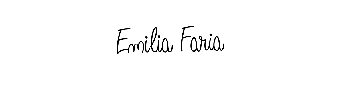 Also we have Emilia Faria name is the best signature style. Create professional handwritten signature collection using Angelique-Rose-font-FFP autograph style. Emilia Faria signature style 5 images and pictures png