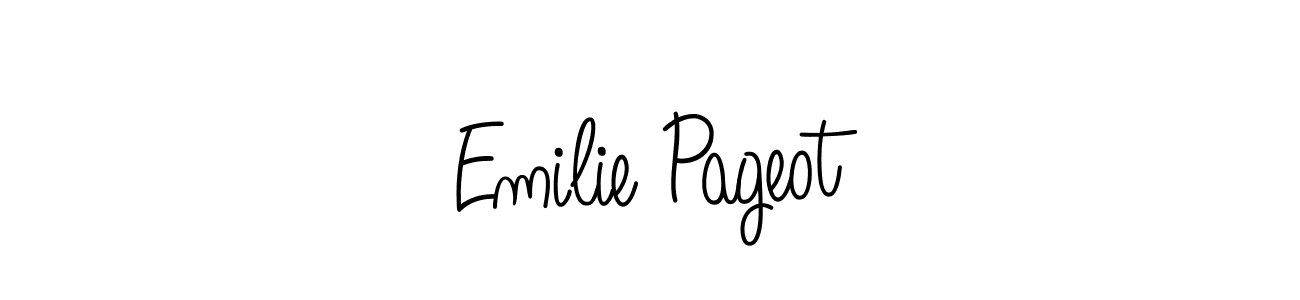 Make a short Emilie Pageot signature style. Manage your documents anywhere anytime using Angelique-Rose-font-FFP. Create and add eSignatures, submit forms, share and send files easily. Emilie Pageot signature style 5 images and pictures png