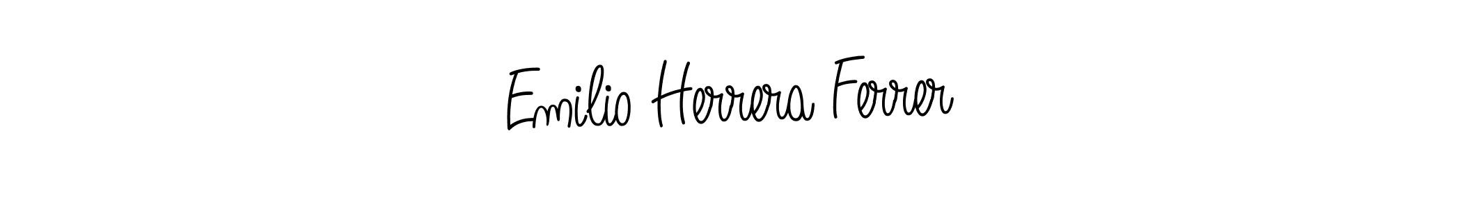 It looks lik you need a new signature style for name Emilio Herrera Ferrer. Design unique handwritten (Angelique-Rose-font-FFP) signature with our free signature maker in just a few clicks. Emilio Herrera Ferrer signature style 5 images and pictures png