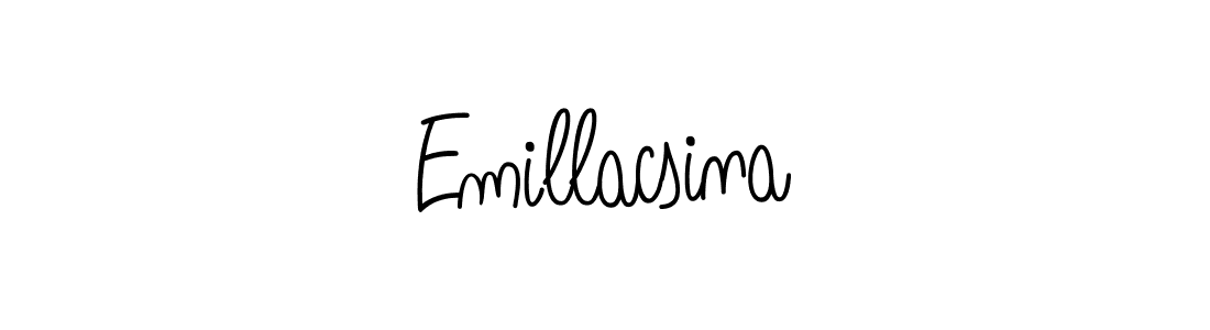 See photos of Emillacsina official signature by Spectra . Check more albums & portfolios. Read reviews & check more about Angelique-Rose-font-FFP font. Emillacsina signature style 5 images and pictures png