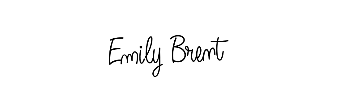 How to make Emily Brent name signature. Use Angelique-Rose-font-FFP style for creating short signs online. This is the latest handwritten sign. Emily Brent signature style 5 images and pictures png