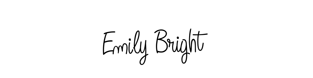 Once you've used our free online signature maker to create your best signature Angelique-Rose-font-FFP style, it's time to enjoy all of the benefits that Emily Bright name signing documents. Emily Bright signature style 5 images and pictures png