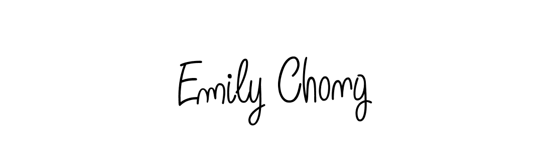 Best and Professional Signature Style for Emily Chong. Angelique-Rose-font-FFP Best Signature Style Collection. Emily Chong signature style 5 images and pictures png