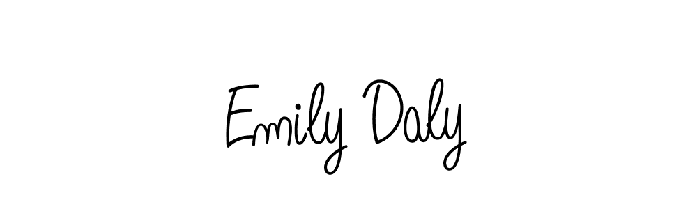 Create a beautiful signature design for name Emily Daly. With this signature (Angelique-Rose-font-FFP) fonts, you can make a handwritten signature for free. Emily Daly signature style 5 images and pictures png