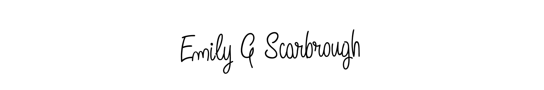 Check out images of Autograph of Emily G Scarbrough name. Actor Emily G Scarbrough Signature Style. Angelique-Rose-font-FFP is a professional sign style online. Emily G Scarbrough signature style 5 images and pictures png