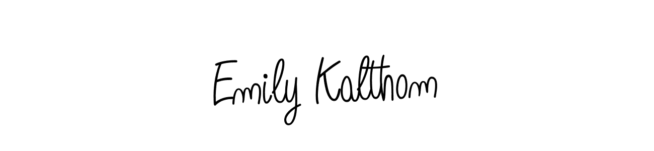 if you are searching for the best signature style for your name Emily Kalthom. so please give up your signature search. here we have designed multiple signature styles  using Angelique-Rose-font-FFP. Emily Kalthom signature style 5 images and pictures png