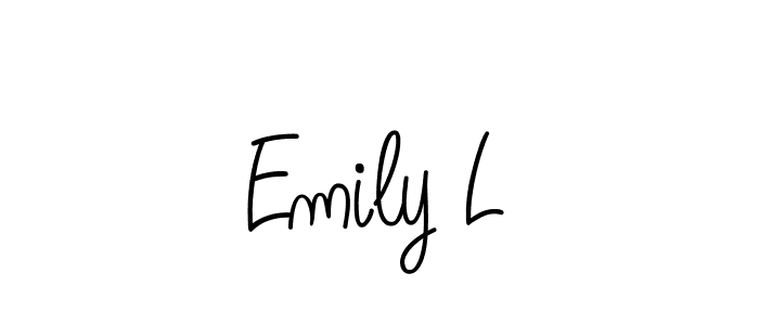 Here are the top 10 professional signature styles for the name Emily L. These are the best autograph styles you can use for your name. Emily L signature style 5 images and pictures png