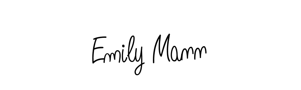 How to make Emily Mann signature? Angelique-Rose-font-FFP is a professional autograph style. Create handwritten signature for Emily Mann name. Emily Mann signature style 5 images and pictures png