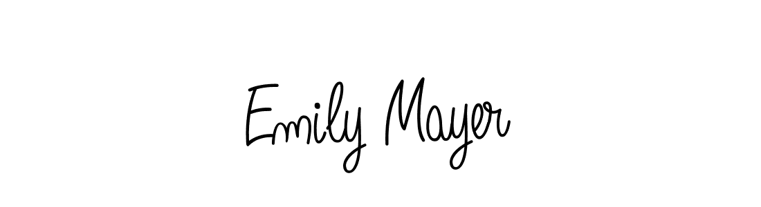 How to Draw Emily Mayer signature style? Angelique-Rose-font-FFP is a latest design signature styles for name Emily Mayer. Emily Mayer signature style 5 images and pictures png