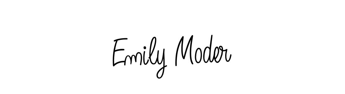 Make a short Emily Moder signature style. Manage your documents anywhere anytime using Angelique-Rose-font-FFP. Create and add eSignatures, submit forms, share and send files easily. Emily Moder signature style 5 images and pictures png
