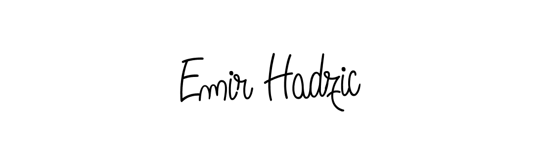 Make a short Emir Hadzic signature style. Manage your documents anywhere anytime using Angelique-Rose-font-FFP. Create and add eSignatures, submit forms, share and send files easily. Emir Hadzic signature style 5 images and pictures png