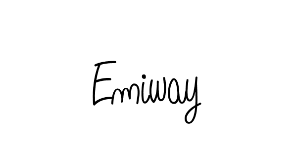 Also we have Emiway name is the best signature style. Create professional handwritten signature collection using Angelique-Rose-font-FFP autograph style. Emiway signature style 5 images and pictures png