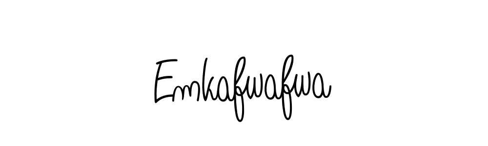 Design your own signature with our free online signature maker. With this signature software, you can create a handwritten (Angelique-Rose-font-FFP) signature for name Emkafwafwa. Emkafwafwa signature style 5 images and pictures png