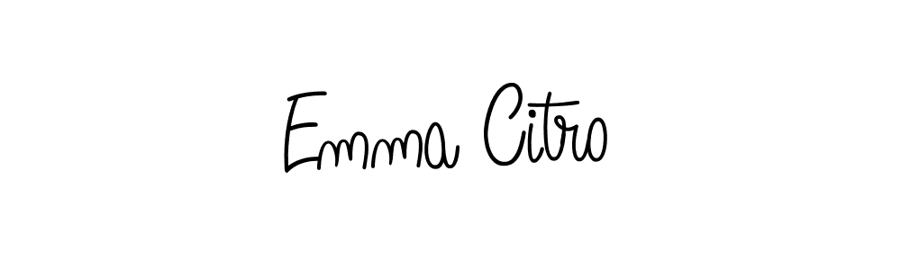 How to Draw Emma Citro signature style? Angelique-Rose-font-FFP is a latest design signature styles for name Emma Citro. Emma Citro signature style 5 images and pictures png