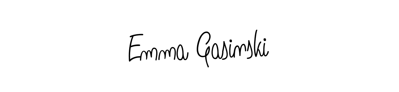 This is the best signature style for the Emma Gasinski name. Also you like these signature font (Angelique-Rose-font-FFP). Mix name signature. Emma Gasinski signature style 5 images and pictures png