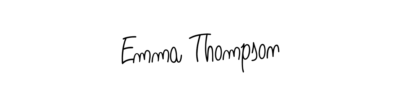 Also we have Emma Thompson name is the best signature style. Create professional handwritten signature collection using Angelique-Rose-font-FFP autograph style. Emma Thompson signature style 5 images and pictures png