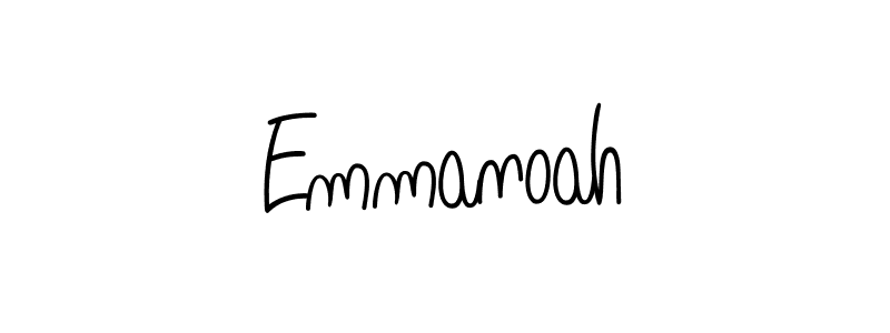Make a beautiful signature design for name Emmanoah. Use this online signature maker to create a handwritten signature for free. Emmanoah signature style 5 images and pictures png