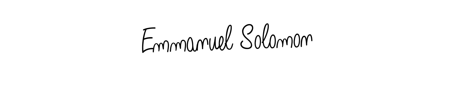 Similarly Angelique-Rose-font-FFP is the best handwritten signature design. Signature creator online .You can use it as an online autograph creator for name Emmanuel Solomon. Emmanuel Solomon signature style 5 images and pictures png