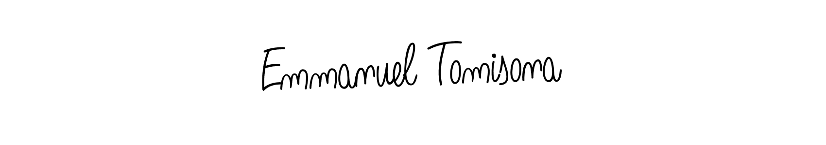 You can use this online signature creator to create a handwritten signature for the name Emmanuel Tomisona. This is the best online autograph maker. Emmanuel Tomisona signature style 5 images and pictures png