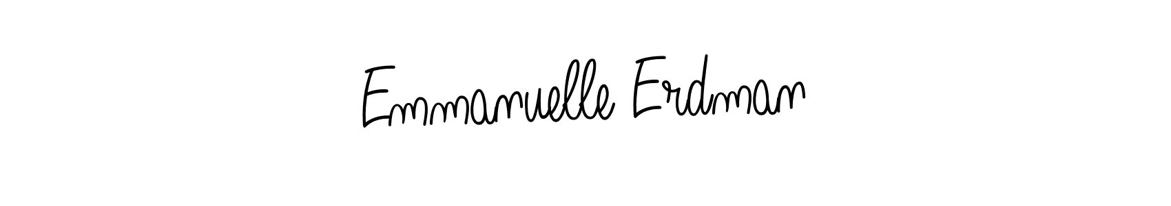 Also You can easily find your signature by using the search form. We will create Emmanuelle Erdman name handwritten signature images for you free of cost using Angelique-Rose-font-FFP sign style. Emmanuelle Erdman signature style 5 images and pictures png