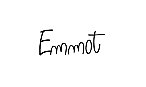 How to make Emmot name signature. Use Angelique-Rose-font-FFP style for creating short signs online. This is the latest handwritten sign. Emmot signature style 5 images and pictures png