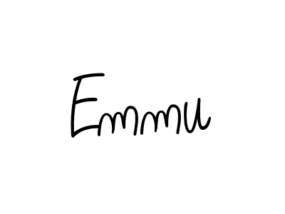 How to make Emmu signature? Angelique-Rose-font-FFP is a professional autograph style. Create handwritten signature for Emmu name. Emmu signature style 5 images and pictures png