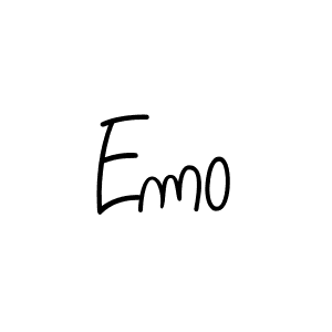 You should practise on your own different ways (Angelique-Rose-font-FFP) to write your name (Emo) in signature. don't let someone else do it for you. Emo signature style 5 images and pictures png