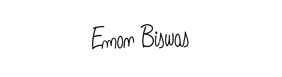 It looks lik you need a new signature style for name Emon Biswas. Design unique handwritten (Angelique-Rose-font-FFP) signature with our free signature maker in just a few clicks. Emon Biswas signature style 5 images and pictures png