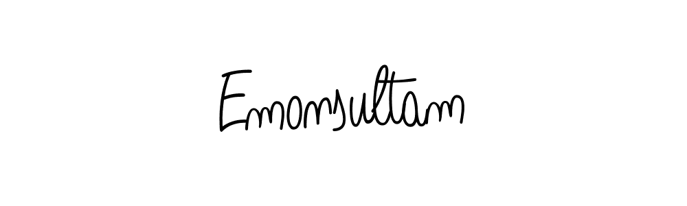 It looks lik you need a new signature style for name Emonsultam. Design unique handwritten (Angelique-Rose-font-FFP) signature with our free signature maker in just a few clicks. Emonsultam signature style 5 images and pictures png