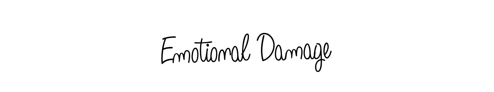 if you are searching for the best signature style for your name Emotional Damage. so please give up your signature search. here we have designed multiple signature styles  using Angelique-Rose-font-FFP. Emotional Damage signature style 5 images and pictures png
