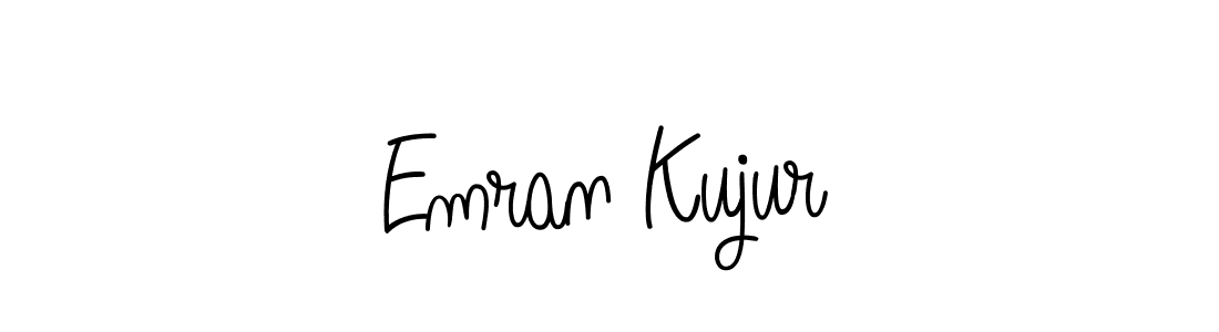 Once you've used our free online signature maker to create your best signature Angelique-Rose-font-FFP style, it's time to enjoy all of the benefits that Emran Kujur name signing documents. Emran Kujur signature style 5 images and pictures png