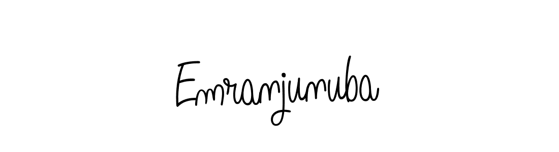 Make a beautiful signature design for name Emranjunuba. Use this online signature maker to create a handwritten signature for free. Emranjunuba signature style 5 images and pictures png