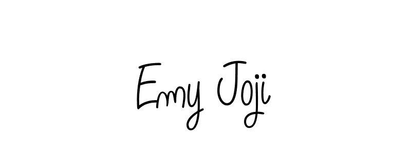 Create a beautiful signature design for name Emy Joji. With this signature (Angelique-Rose-font-FFP) fonts, you can make a handwritten signature for free. Emy Joji signature style 5 images and pictures png