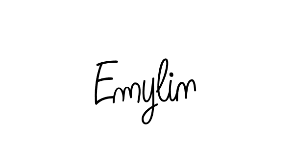 Angelique-Rose-font-FFP is a professional signature style that is perfect for those who want to add a touch of class to their signature. It is also a great choice for those who want to make their signature more unique. Get Emylin name to fancy signature for free. Emylin signature style 5 images and pictures png