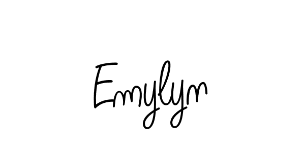 Once you've used our free online signature maker to create your best signature Angelique-Rose-font-FFP style, it's time to enjoy all of the benefits that Emylyn name signing documents. Emylyn signature style 5 images and pictures png