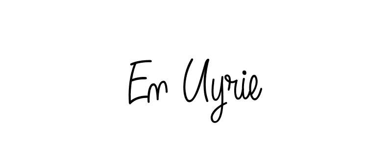 Make a short En Uyrie signature style. Manage your documents anywhere anytime using Angelique-Rose-font-FFP. Create and add eSignatures, submit forms, share and send files easily. En Uyrie signature style 5 images and pictures png