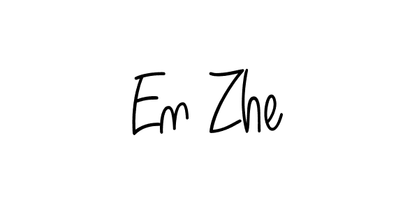 if you are searching for the best signature style for your name En Zhe. so please give up your signature search. here we have designed multiple signature styles  using Angelique-Rose-font-FFP. En Zhe signature style 5 images and pictures png