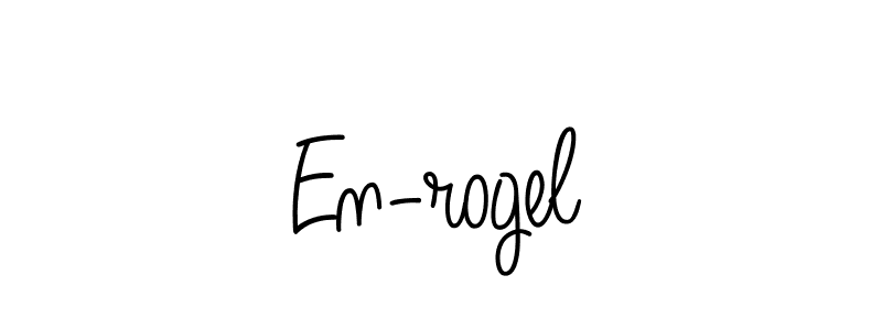 You can use this online signature creator to create a handwritten signature for the name En-rogel. This is the best online autograph maker. En-rogel signature style 5 images and pictures png