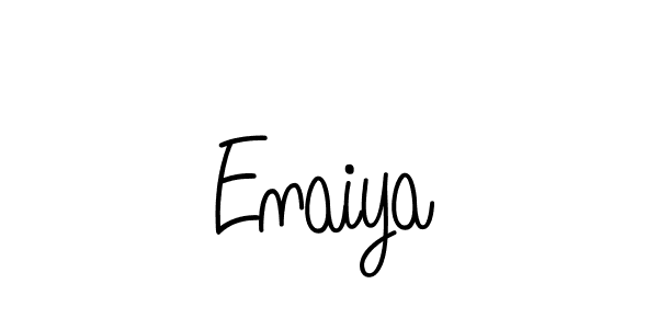 The best way (Angelique-Rose-font-FFP) to make a short signature is to pick only two or three words in your name. The name Enaiya include a total of six letters. For converting this name. Enaiya signature style 5 images and pictures png