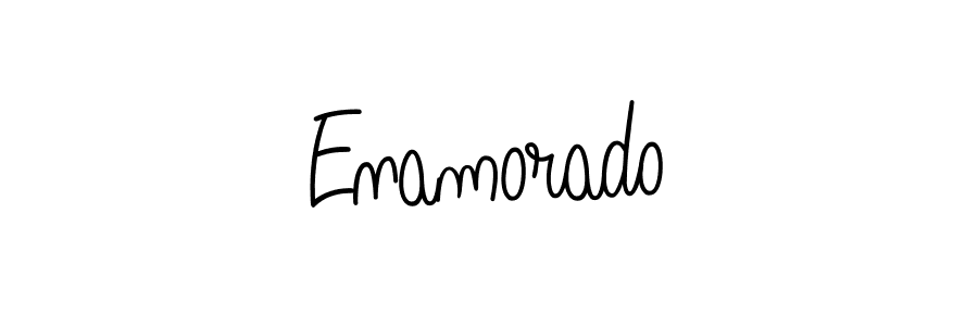 Enamorado stylish signature style. Best Handwritten Sign (Angelique-Rose-font-FFP) for my name. Handwritten Signature Collection Ideas for my name Enamorado. Enamorado signature style 5 images and pictures png