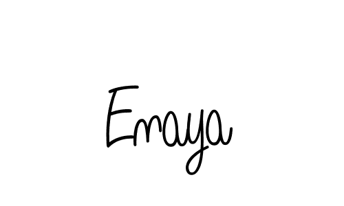 You can use this online signature creator to create a handwritten signature for the name Enaya. This is the best online autograph maker. Enaya signature style 5 images and pictures png