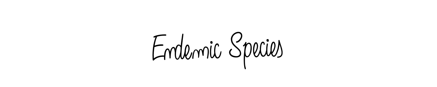You can use this online signature creator to create a handwritten signature for the name Endemic Species. This is the best online autograph maker. Endemic Species signature style 5 images and pictures png