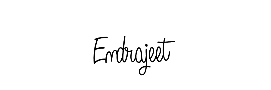 Also we have Endrajeet name is the best signature style. Create professional handwritten signature collection using Angelique-Rose-font-FFP autograph style. Endrajeet signature style 5 images and pictures png