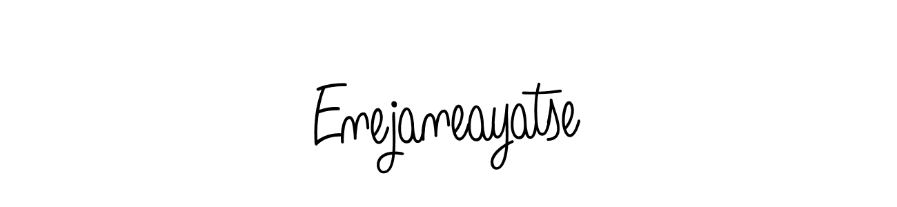 Once you've used our free online signature maker to create your best signature Angelique-Rose-font-FFP style, it's time to enjoy all of the benefits that Enejaneayatse name signing documents. Enejaneayatse signature style 5 images and pictures png